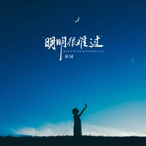明明很难过(伴奏)-田园